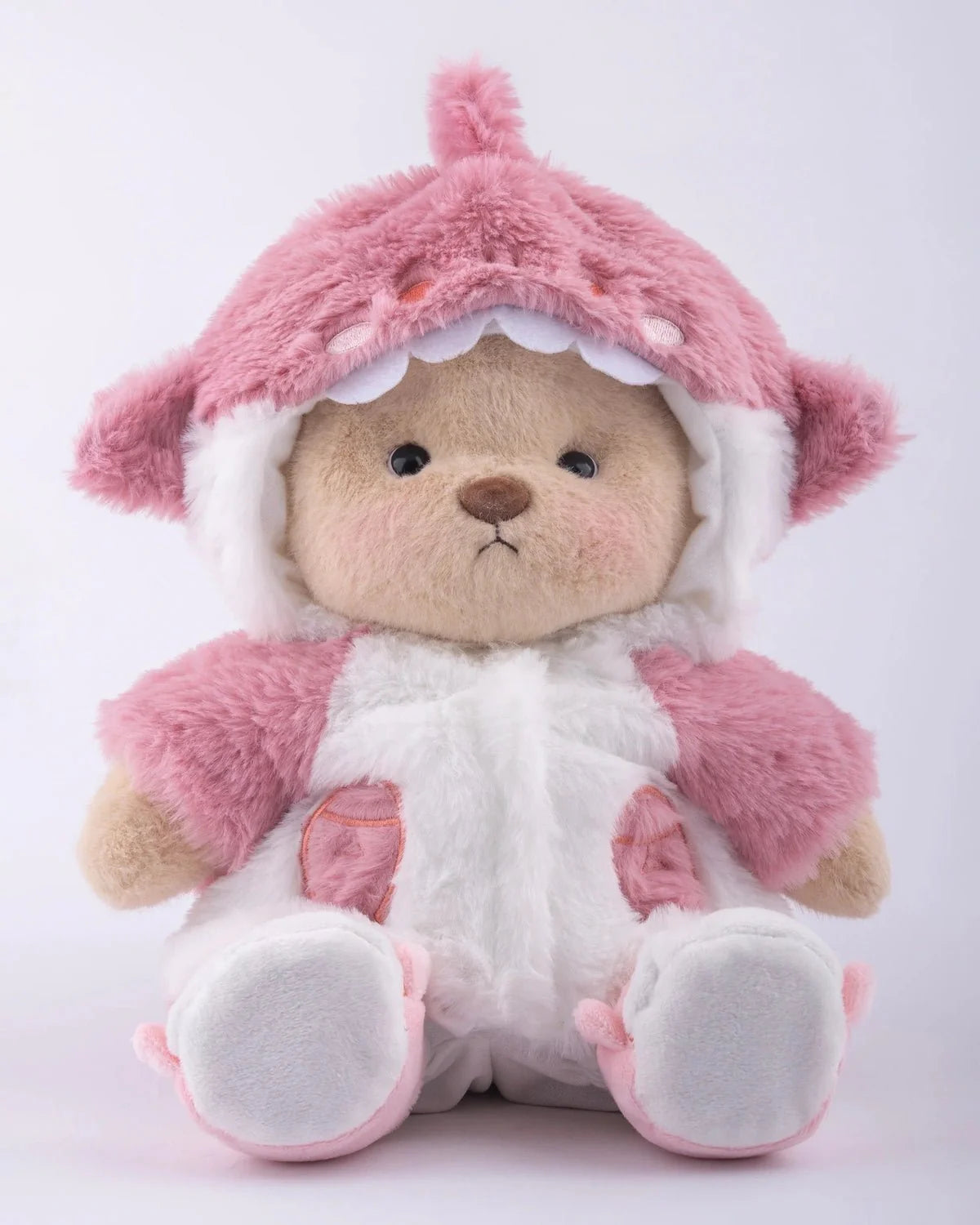 PuffyHug™ Pembe Shark Puffy Kostümü - Puffy Hug Türkiye