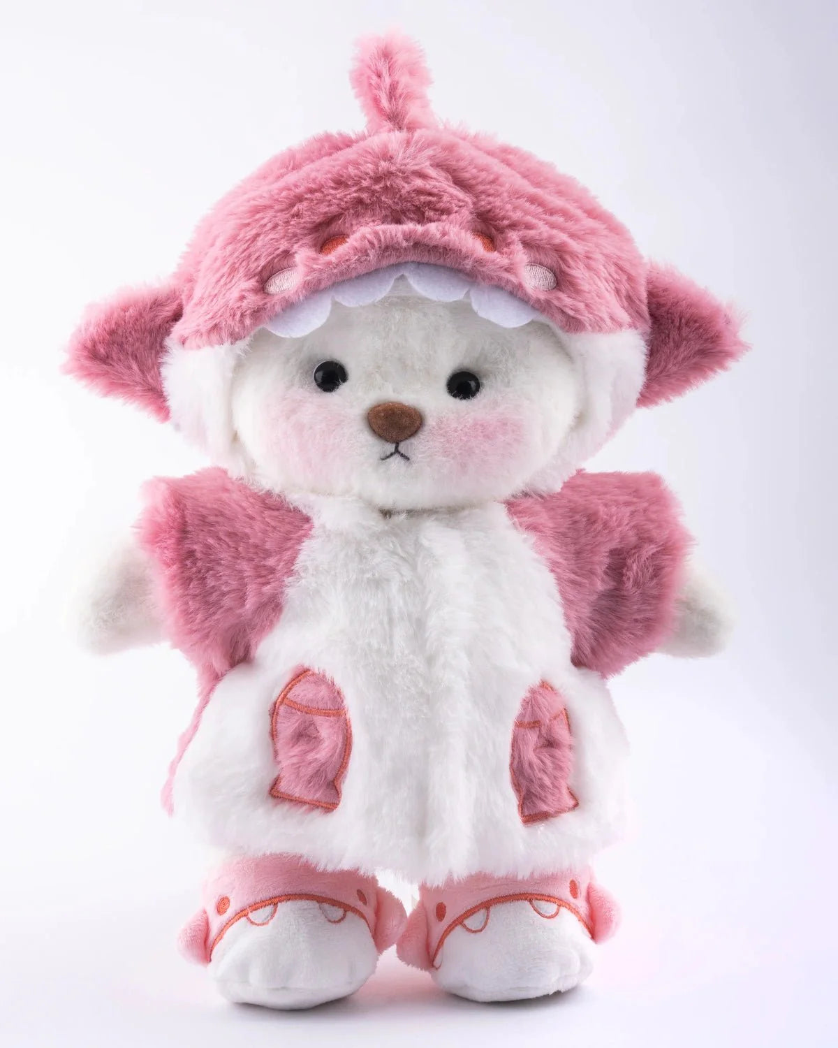 PuffyHug™ Pembe Shark Puffy Kostümü - Puffy Hug Türkiye