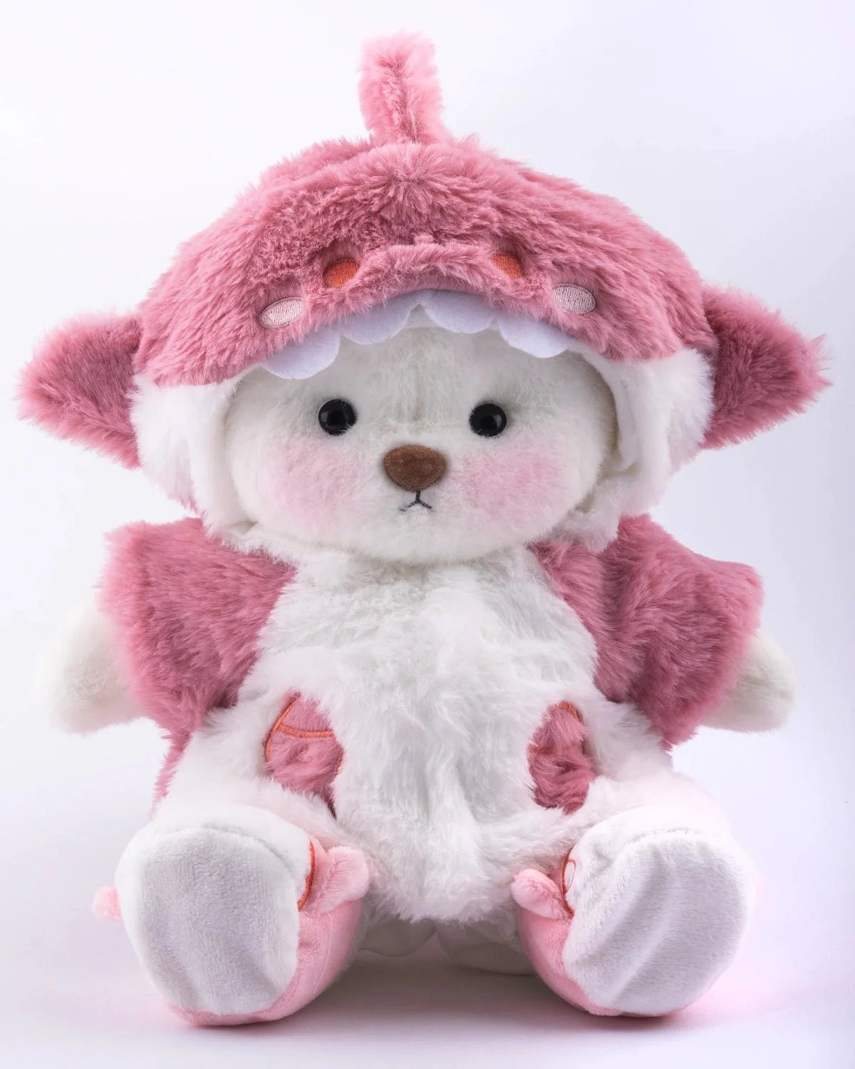 PuffyHug™ Pembe Shark Puffy Kostümü - Puffy Hug Türkiye