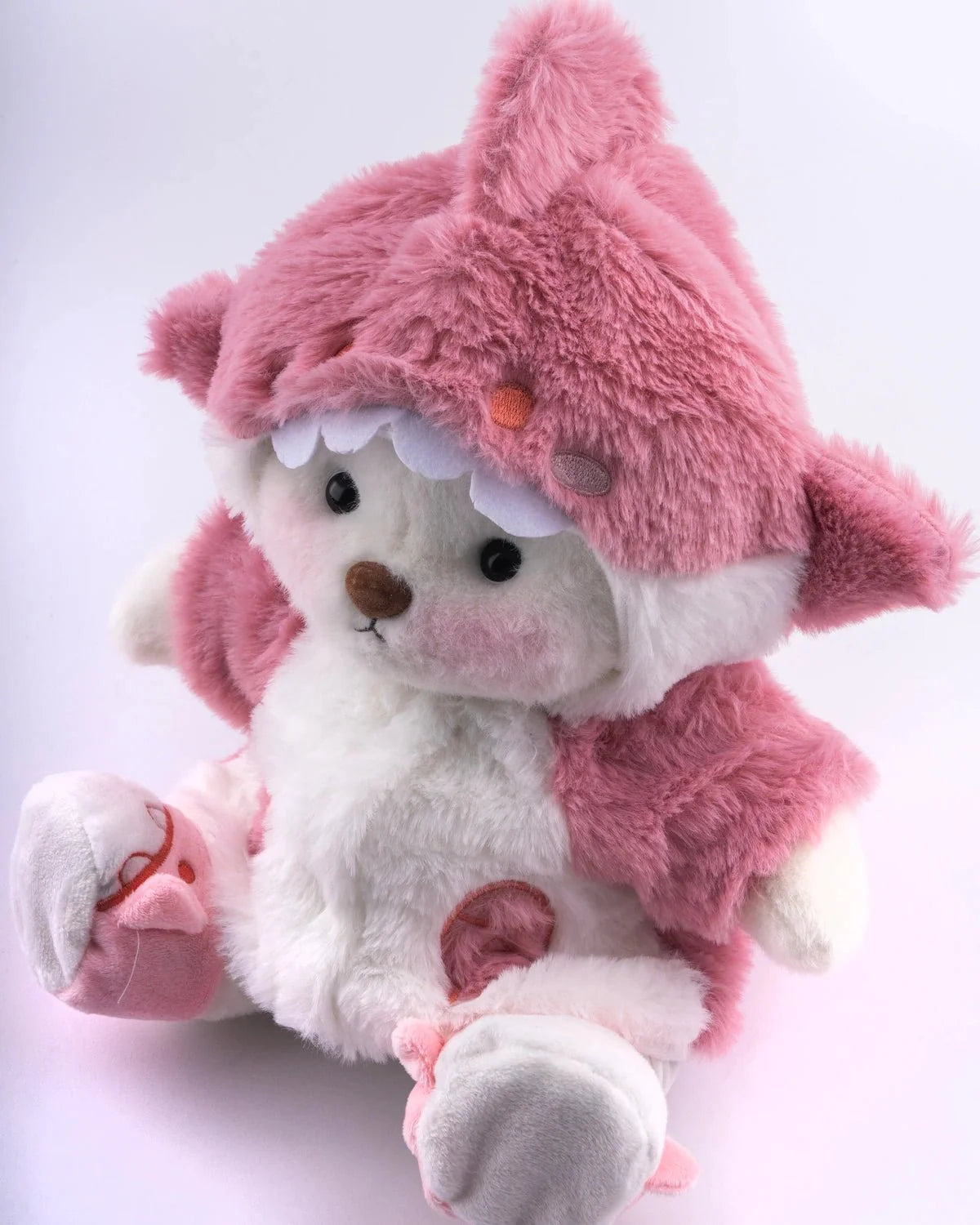 PuffyHug™ Pembe Shark Puffy Kostümü - Puffy Hug Türkiye