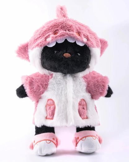 PuffyHug™ Pembe Shark Puffy Kostümü - Puffy Hug Türkiye