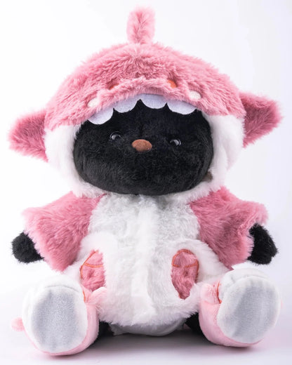 PuffyHug™ Pembe Shark Puffy Kostümü - Puffy Hug Türkiye