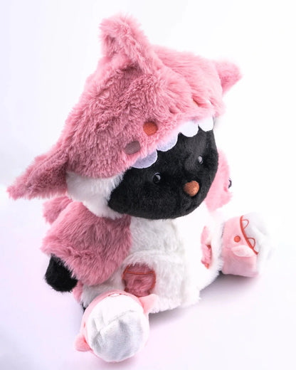PuffyHug™ Pembe Shark Puffy Kostümü - Puffy Hug Türkiye