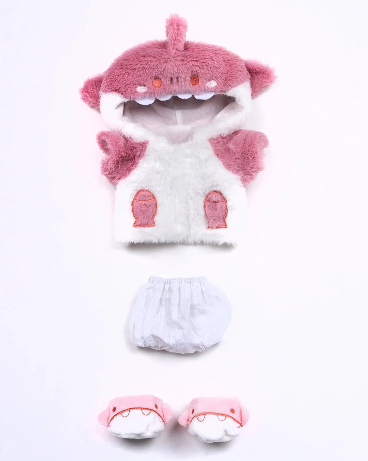 PuffyHug™ Pembe Shark Puffy Kostümü - Puffy Hug Türkiye